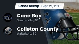 Recap: Cane Bay  vs. Colleton County  2017