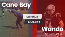Matchup: Cane Bay  vs. Wando  2018