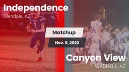 Matchup: Independence High vs. Canyon View  2020