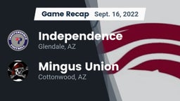 Recap: Independence  vs. Mingus Union  2022