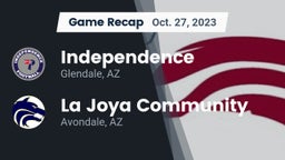 Recap: Independence  vs. La Joya Community  2023
