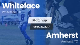 Matchup: Whiteface vs. Amherst  2017