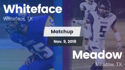 Matchup: Whiteface vs. Meadow  2018
