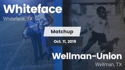 Matchup: Whiteface vs. Wellman-Union  2019