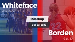 Matchup: Whiteface vs. Borden  2020
