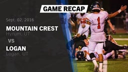 Recap: Mountain Crest  vs. Logan  2016