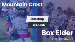Matchup: Mountain Crest vs. Box Elder  2017
