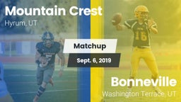 Matchup: Mountain Crest vs. Bonneville  2019