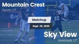 Matchup: Mountain Crest vs. Sky View  2020
