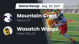 Recap: Mountain Crest  vs. Wasatch Wasps 2021