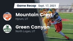 Recap: Mountain Crest  vs. Green Canyon  2021