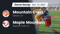 Recap: Mountain Crest  vs. Maple Mountain  2021