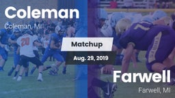 Matchup: Coleman vs. Farwell  2019