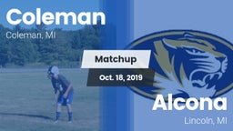 Matchup: Coleman vs. Alcona  2019