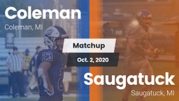 Matchup: Coleman vs. Saugatuck  2020