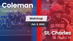 Matchup: Coleman vs. St. Charles  2020