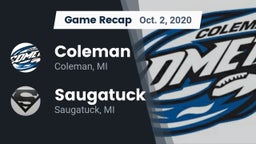 Recap: Coleman  vs. Saugatuck  2020