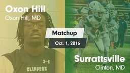 Matchup: Oxon Hill vs. Surrattsville  2016