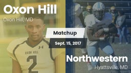 Matchup: Oxon Hill vs. Northwestern  2017
