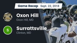 Recap: Oxon Hill  vs. Surrattsville  2018