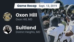 Recap: Oxon Hill  vs. Suitland  2019