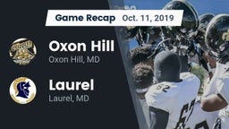 Recap: Oxon Hill  vs. Laurel  2019