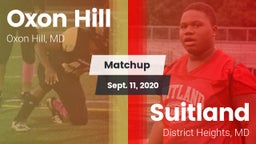 Matchup: Oxon Hill vs. Suitland  2020