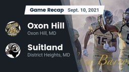 Recap: Oxon Hill  vs. Suitland  2021