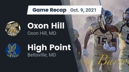 Recap: Oxon Hill  vs. High Point  2021
