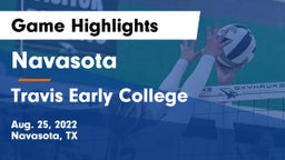 Navasota  vs Travis Early College  Game Highlights - Aug. 25, 2022