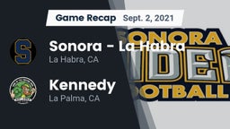 Recap: Sonora  - La Habra vs. Kennedy  2021