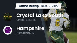 Recap: Crystal Lake South  vs. Hampshire  2022