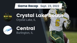 Recap: Crystal Lake South  vs. Central  2022