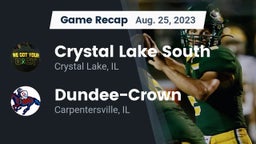 Recap: Crystal Lake South  vs. Dundee-Crown  2023