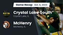 Recap: Crystal Lake South  vs. McHenry  2023