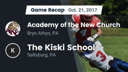 Recap: Academy of the New Church  vs. The Kiski School 2017