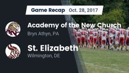 Recap: Academy of the New Church  vs. St. Elizabeth  2017