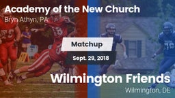 Matchup: Academy of the New C vs. Wilmington Friends  2018