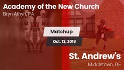 Matchup: Academy of the New C vs. St. Andrew's  2018