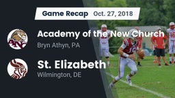 Recap: Academy of the New Church  vs. St. Elizabeth  2018