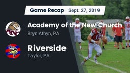 Recap: Academy of the New Church  vs. Riverside  2019