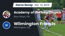 Recap: Academy of the New Church  vs. Wilmington Friends  2019