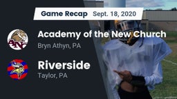 Recap: Academy of the New Church  vs. Riverside  2020