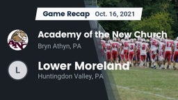 Recap: Academy of the New Church  vs. Lower Moreland  2021