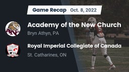 Recap: Academy of the New Church  vs. Royal Imperial Collegiate of Canada 2022