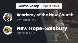 Recap: Academy of the New Church  vs. New Hope-Solebury  2023