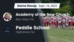 Recap: Academy of the New Church  vs. Peddie School 2023