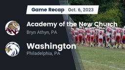 Recap: Academy of the New Church  vs. Washington  2023