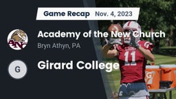 Recap: Academy of the New Church  vs. Girard College 2023