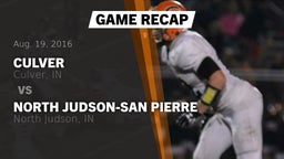 Recap: Culver  vs. North Judson-San Pierre  2016